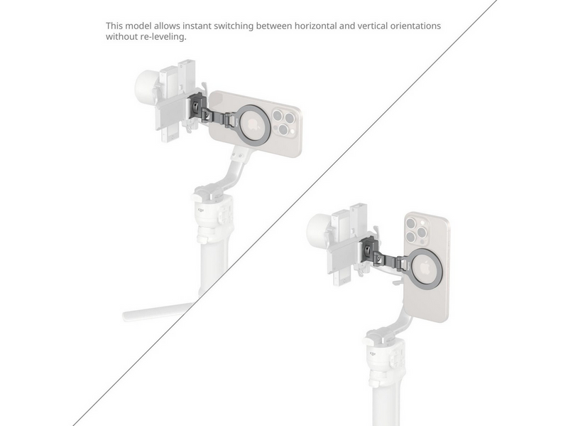 SmallRig 5339 Phone Support with Cold Shoe Mount for Arca-Standard