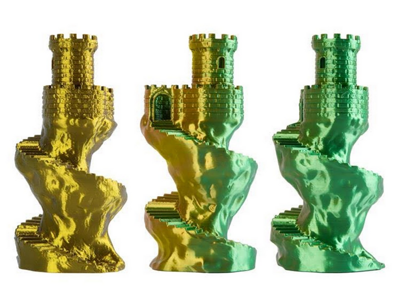 Spectrum 3D Filament / PLA Magic SILK / Amber Leaf / ⌀ 1.75 mm / 1 kg