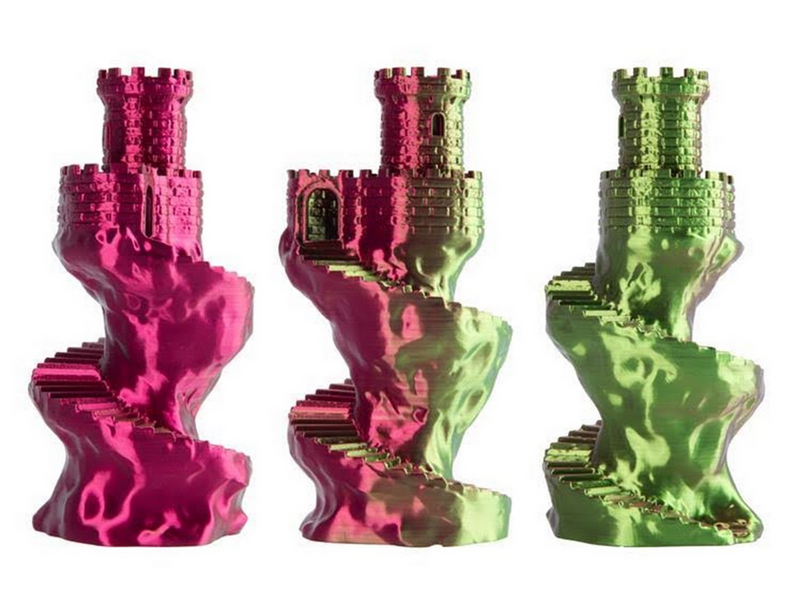 Spectrum 3D Filament / PLA Magic SILK / Magenta Blossom / ⌀ 1.75 mm / 1 kg