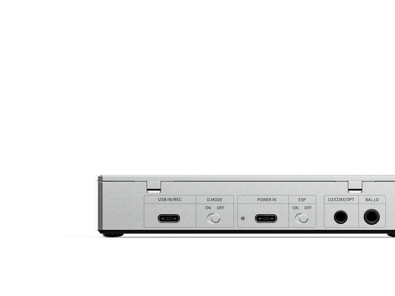 FiiO DM15 R2R - Portable CD Player - 24-Bit R2R DAC - Bluetooth - Silver