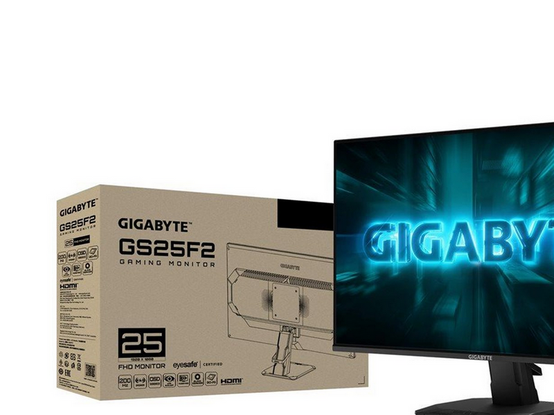 24,5" GIGABYTE GS25F2A - 1920x1080 (FHD) - 240Hz - IPS