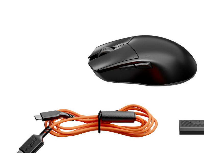 be quiet! Dark Perk Ergo - Gaming Maus (Schwarz)