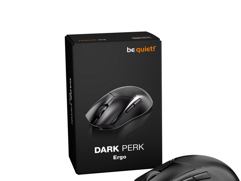 be quiet! Dark Perk Ergo - Gaming Maus (Schwarz)