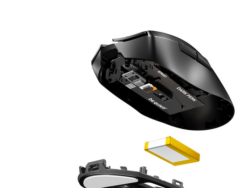 be quiet! Dark Perk Ergo - Gaming Maus (Schwarz)