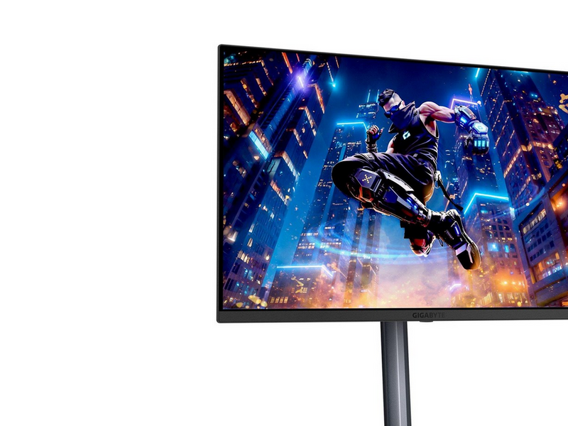 27" GIGABYTE MO27Q3 - 2560x1440 (QHD) - 360Hz - QD-OLED - 18W USB-C - KVM switch