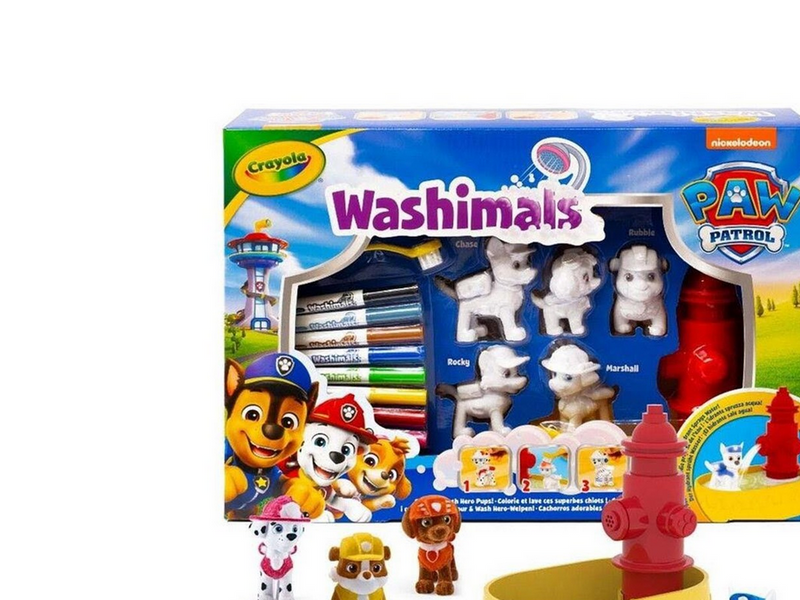 Crayola Washimals Paw Patrol w/ 5 pups