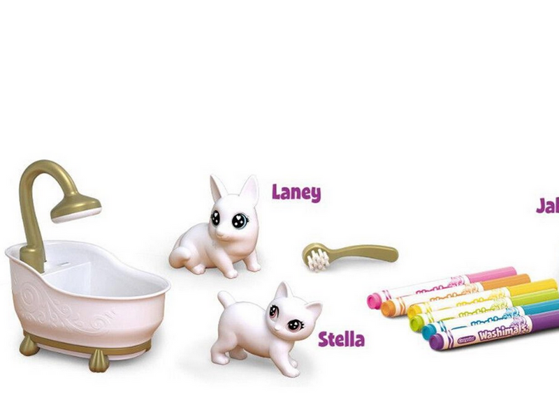 Crayola Washimals Pets Tub Playset