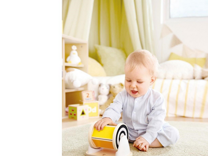 Hape Spinning Drum With Mirror