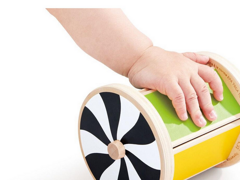 Hape Spinning Drum With Mirror