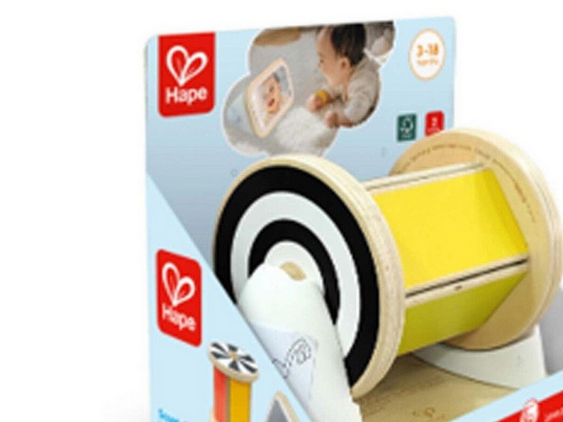 Hape Spinning Drum With Mirror