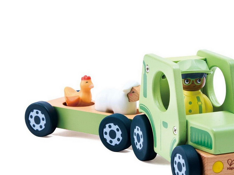 Hape The Rumbling Tractor With Sound