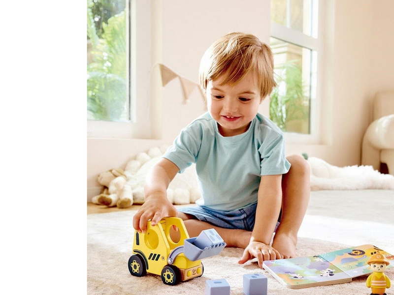 Hape The Buzzing Bulldozer With Sound