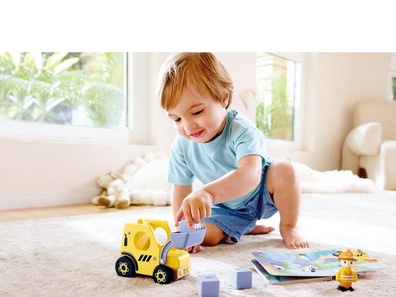 Hape The Buzzing Bulldozer With Sound