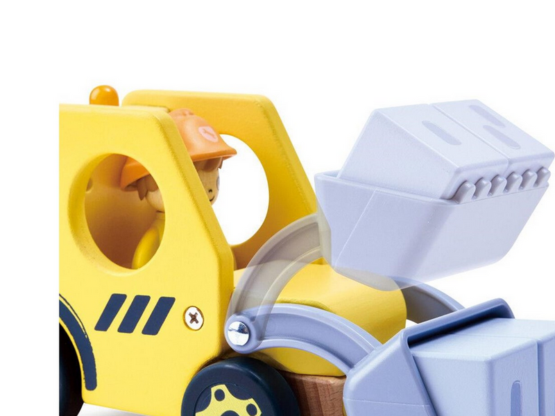 Hape The Buzzing Bulldozer With Sound