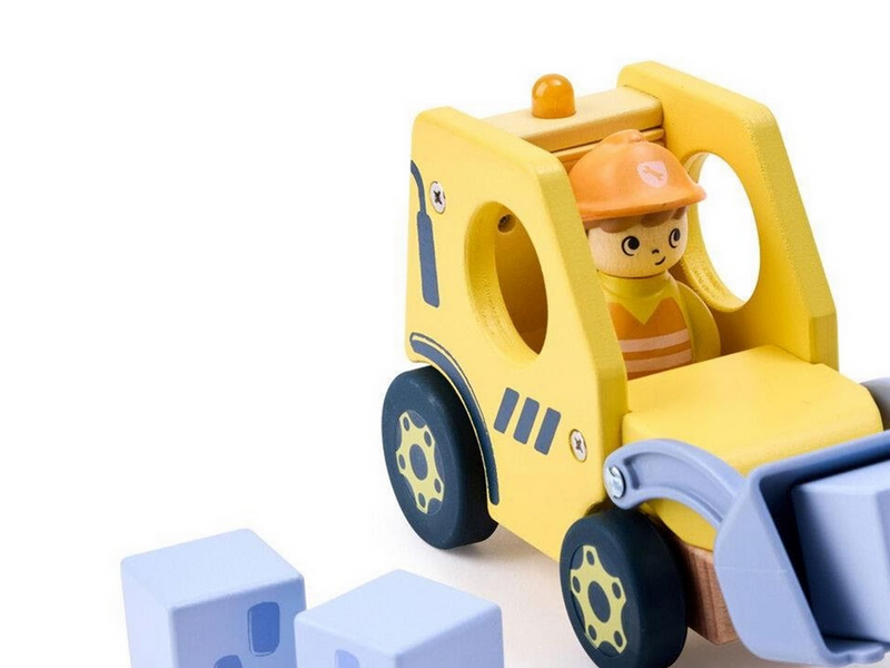 Hape The Buzzing Bulldozer With Sound