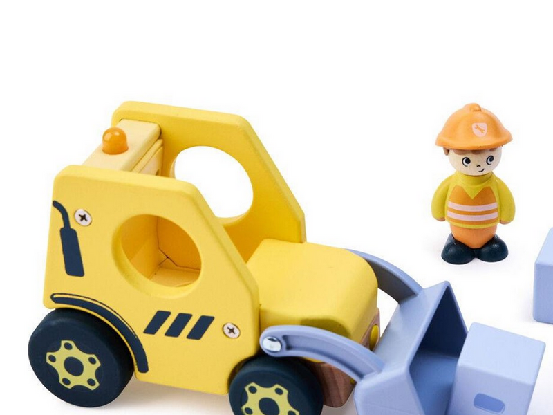 Hape The Buzzing Bulldozer With Sound