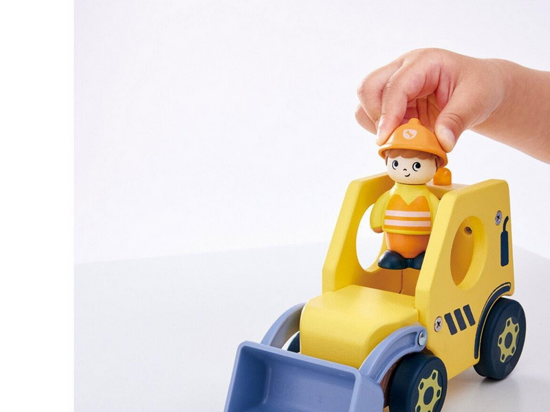 Hape The Buzzing Bulldozer With Sound