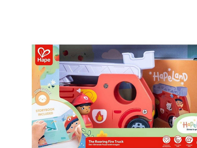 Hape The Roaring Fire Truck With Sound