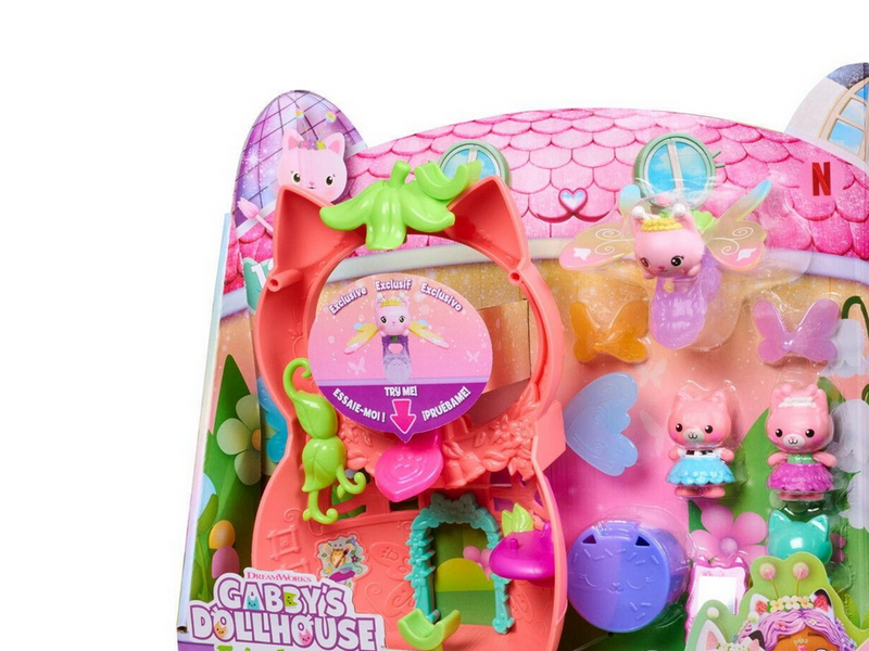 Gabby's Dollhouse Flutter-riffic Fairy Playset
