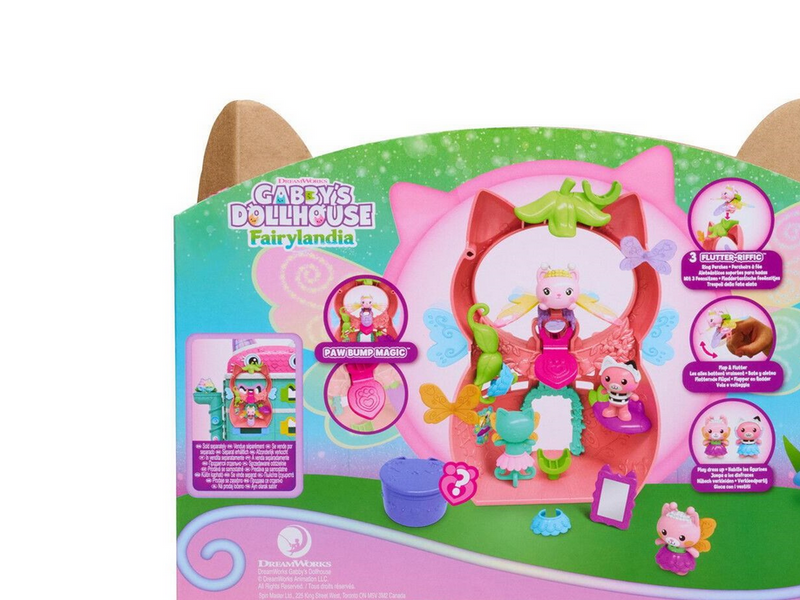 Gabby's Dollhouse Flutter-riffic Fairy Playset