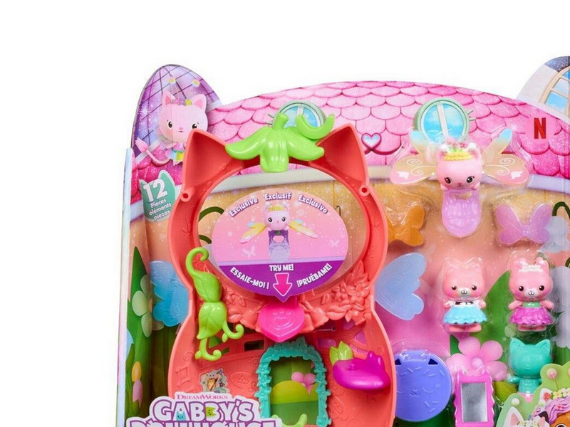 Gabby's Dollhouse Flutter-riffic Fairy Playset