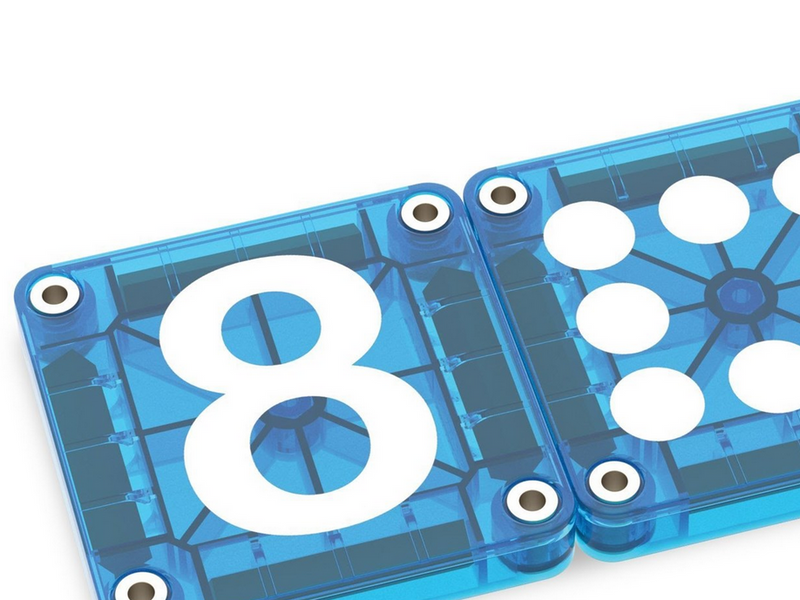 Magna-Tiles Learn Numbers 56 pcs