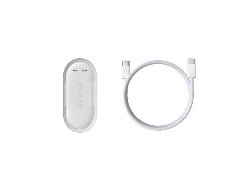 PLAUD NotePin Charging Kit - White