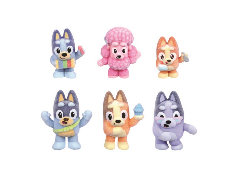 Bluey Fuzzies Fan Favorites 8 pack