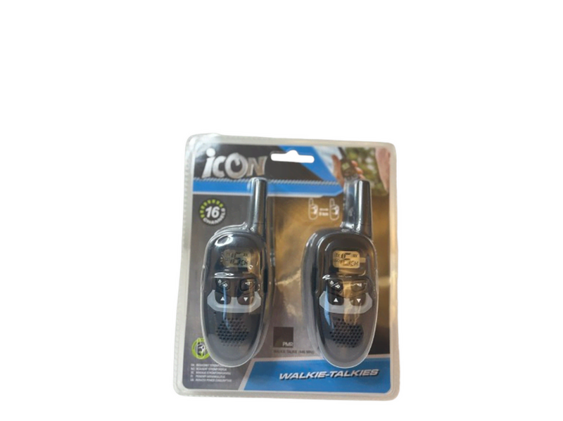 ICON Walkie Talkies PMR 8 km 16 ch.