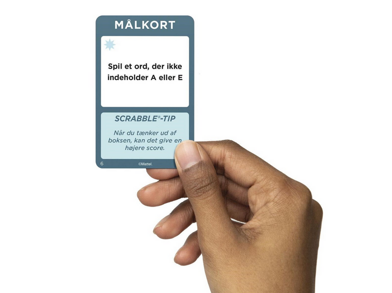 Mattel Scrabble Holz-Edition (DK)
