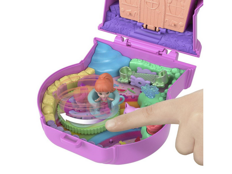Polly Pocket Core Compact Wassermelonen-Kaugummikugel-Kätzchen