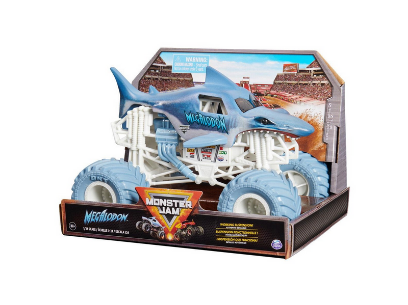 Monster Jam 1:24 Die Cast - Megalodon