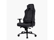 Arozzi Vernazza Soft Fabric Pure Black Büro Stuhl - Schwarz - Bis zu 140 kg