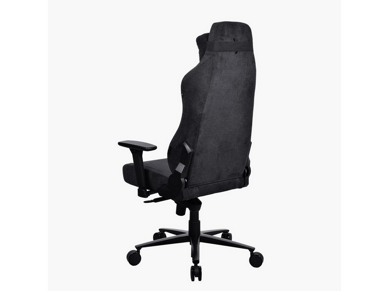 Arozzi Vernazza Soft Fabric Pure Black Büro Stuhl - Schwarz - Bis zu 140 kg