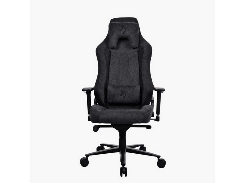 Arozzi Vernazza Soft Fabric Pure Black Büro Stuhl - Schwarz - Bis zu 140 kg