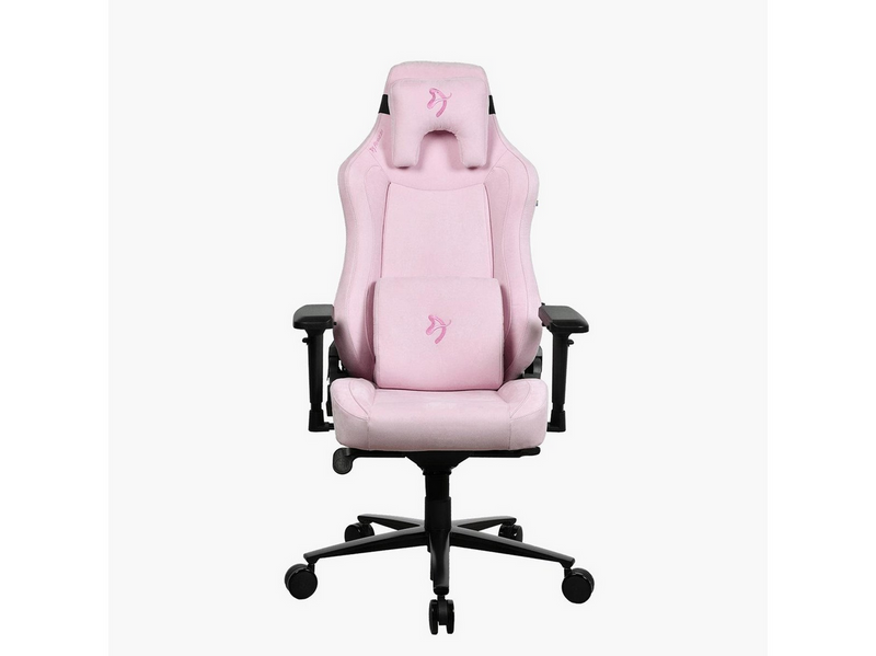 Arozzi Vernazza Supersoft Pink Büro Stuhl - Rosa - Stoff - Bis zu 140 kg