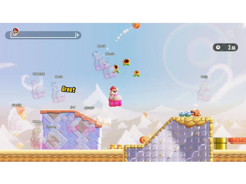 Super Mario Bros. Wonder + Meetup in Bellabel Park - Nintendo Switch 2 - Platformer - PEGI 3