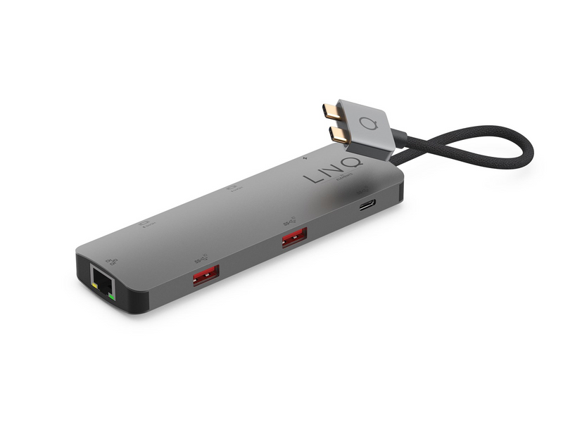 LINQ 7-in-2 Pro Multiport Adapter 4K HDMI (with Ethernet)