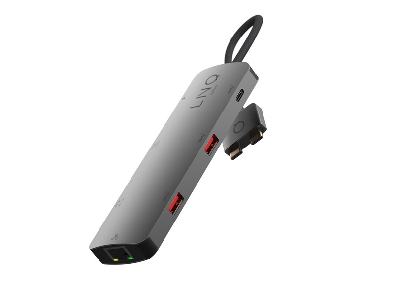 LINQ 7-in-2 Pro Multiport Adapter 4K HDMI (with Ethernet)