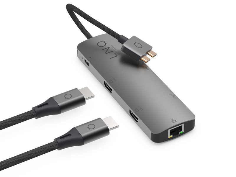 LINQ 7-in-2 Pro Multiport Adapter 4K HDMI (with Ethernet)