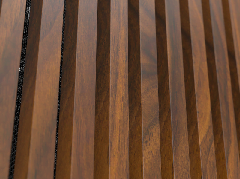 Corsair FRAME 4000D Wood RS (Black & Walnut) - Gehäuse - Miditower - Schwarz