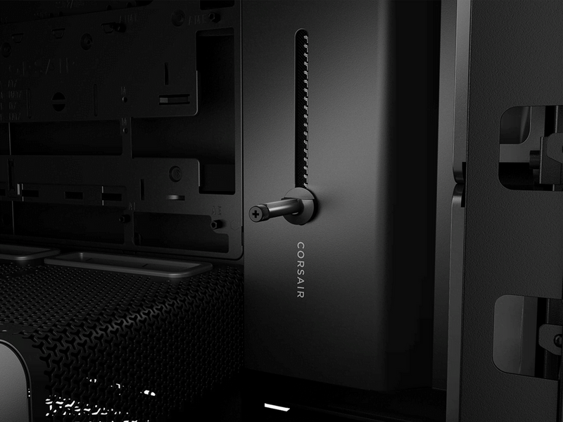Corsair FRAME 4000D Wood RS (Black & Walnut) - Gehäuse - Miditower - Schwarz