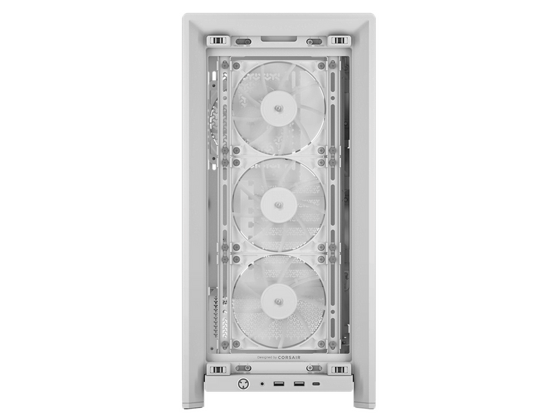 Corsair FRAME 4000D Wood RS (White & Oak) - Gehäuse - Miditower - Weiß