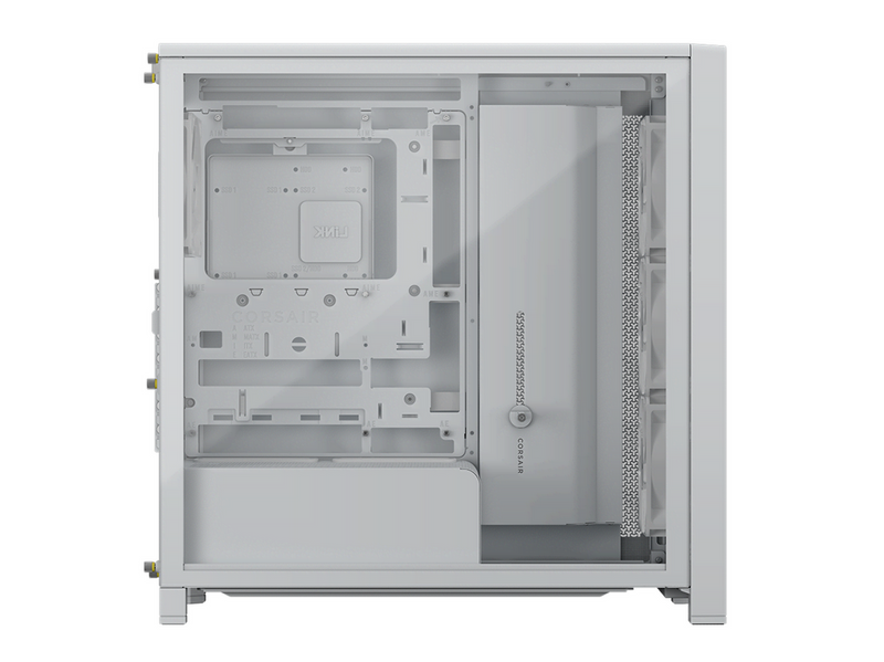 Corsair FRAME 4000D Wood RS (White & Oak) - Gehäuse - Miditower - Weiß