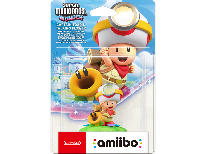 Nintendo amiibo Captain Toad & Talking Flower