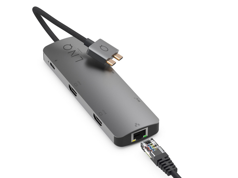 LINQ 7-in-2 Pro Multiport Adapter 4K HDMI (with Ethernet)