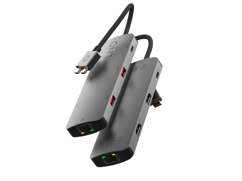 LINQ 7-in-2 Pro Multiport Adapter 4K HDMI (with Ethernet)