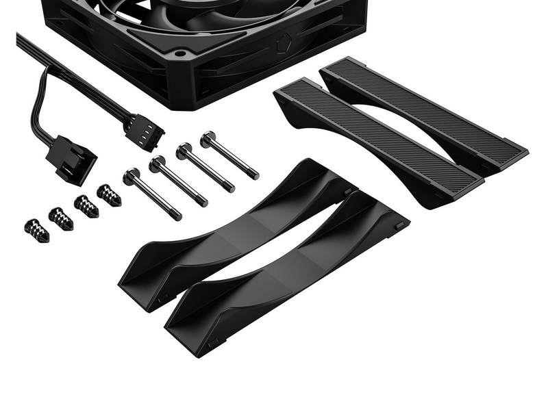 ID-Cooling AT-120-K - Gehäuselüfter - 120mm - Schwarz