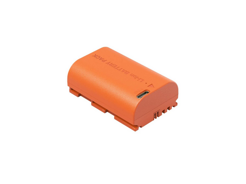 SmallRig 5407 Camera Battery USB-C Rechargeable Canon LP-E6P Orange