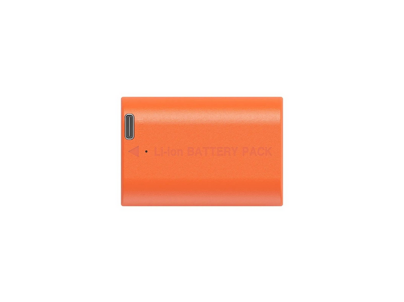 SmallRig 5407 Camera Battery USB-C Rechargeable Canon LP-E6P Orange